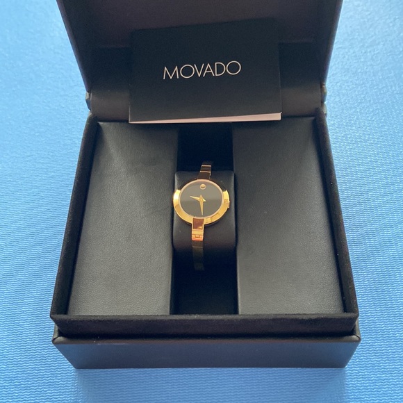 MOVADO Gold Women’s Watch (Brand NEW in Box) - Picture 2 of 5